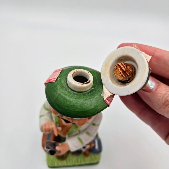 Mr. Lucky Leprechaun Hoffman Decanter Mr. Tourist 1980 Distilling Empty Read - Picture 10 of 13